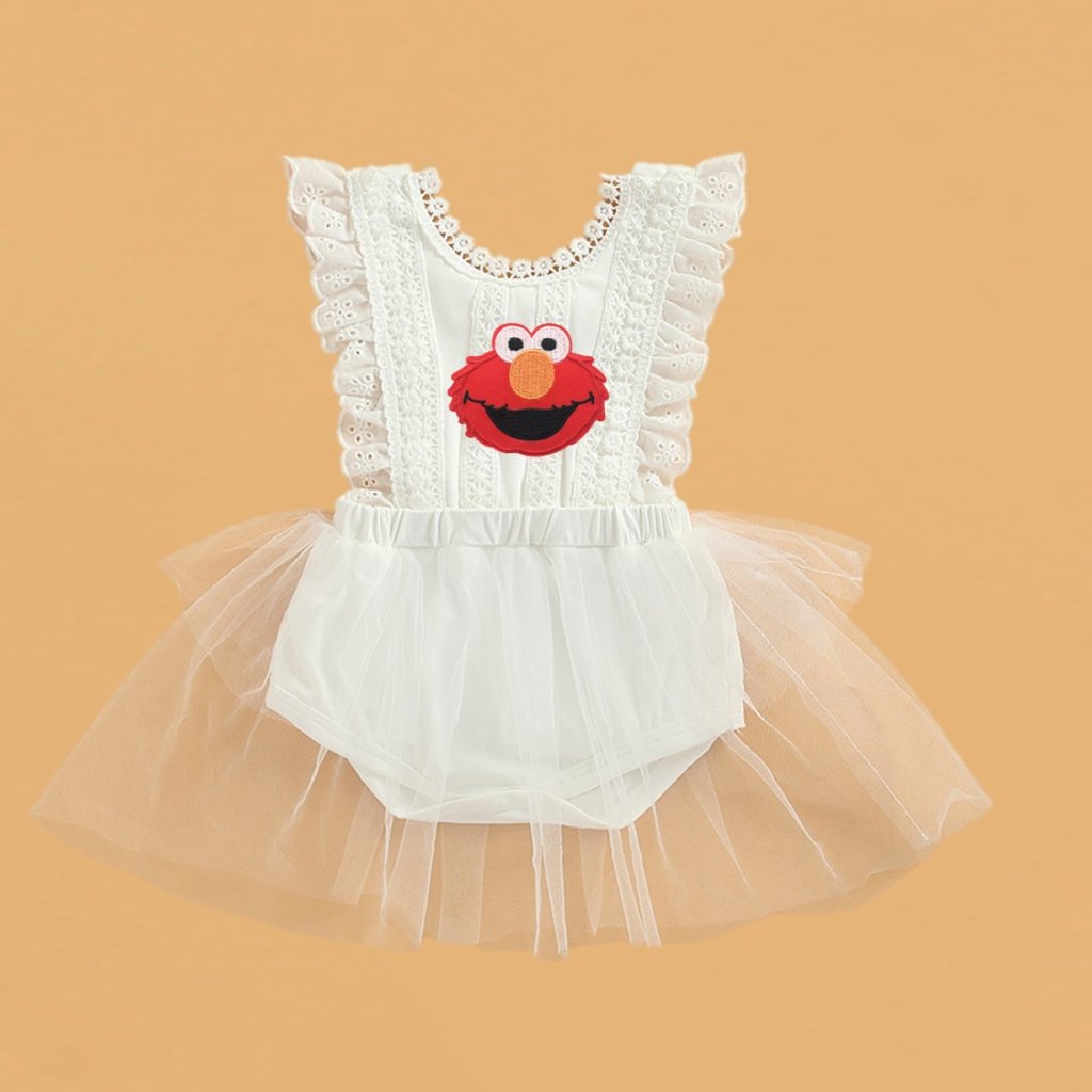 Elmo Dress Elmo Birthday Elmo Outfit Sesame Street Dress Elmo Clothes